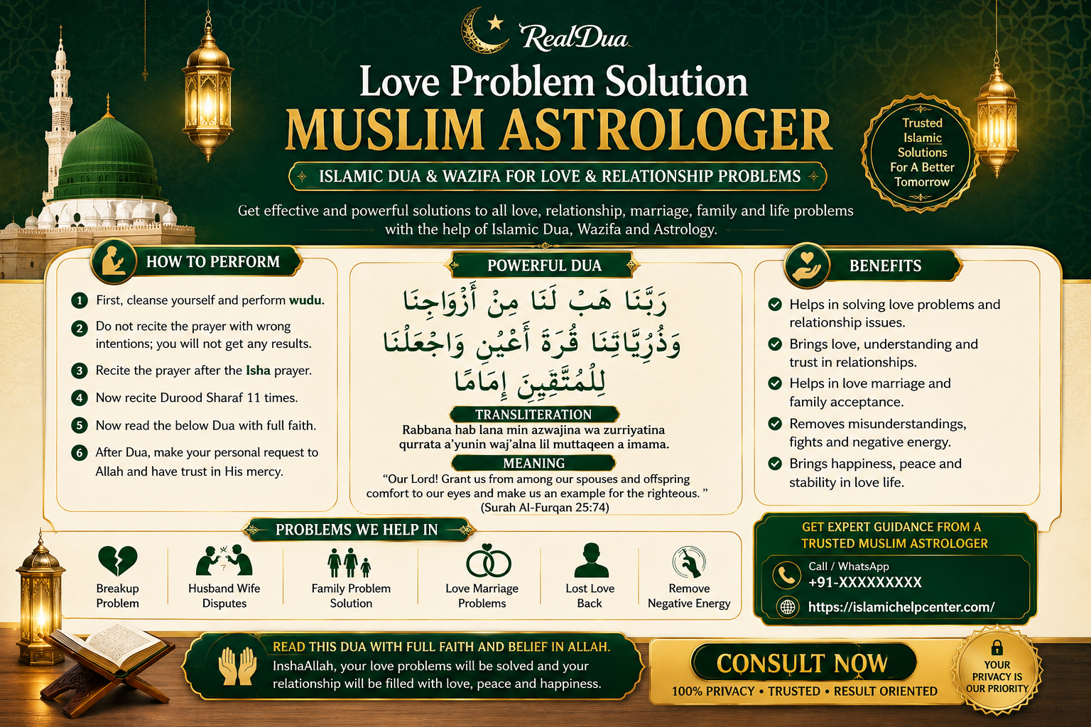 Love Problem Solution Muslim Astrologer