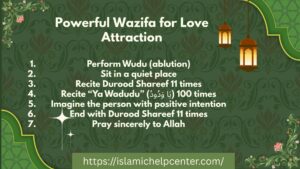 Powerful Wazifa for Love Attraction